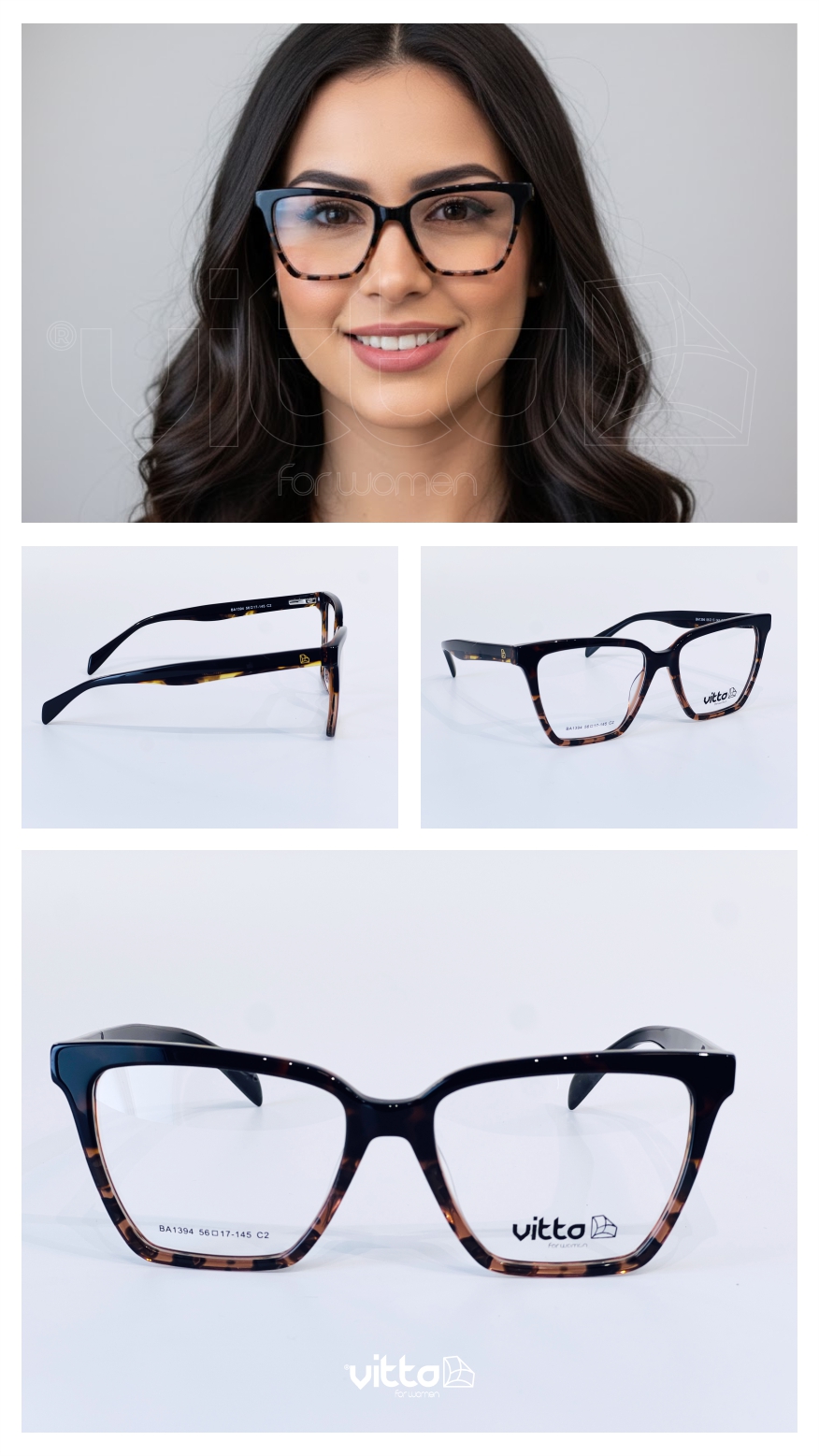 Armação Unissex Vitta Pantos: Estilo Retrô e Intelectual Armação Unissex Vitta Pantos: Estilo Retrô e Intelectual