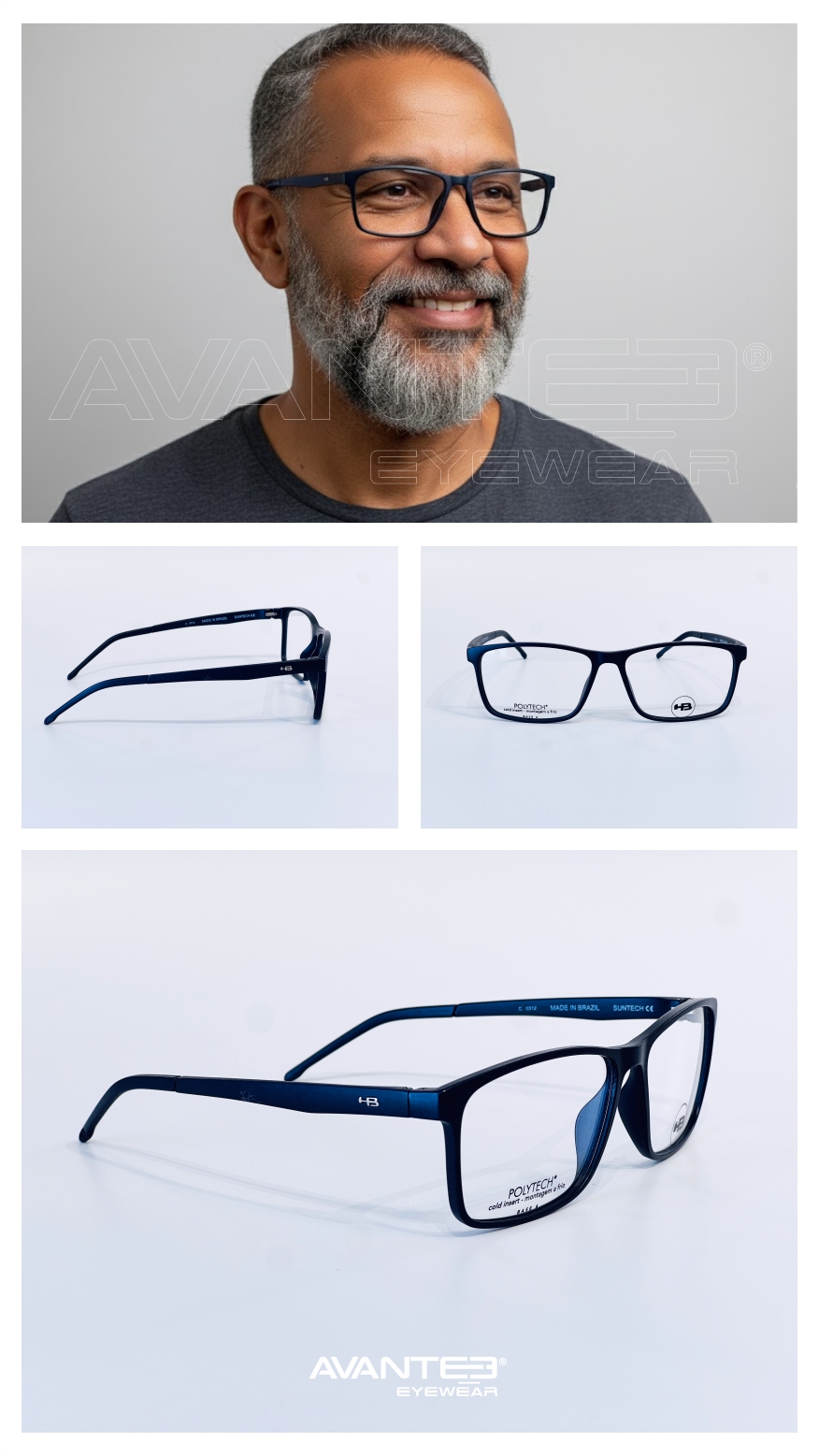 Armação HB Masculina: Performance e Conforto Moderno Armação HB Masculina: Performance e Conforto Moderno