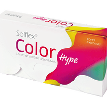 Lentes de contato Colorida Penha | Tabela de Cores Lentes de Contato Solótica Solflex Color Hype